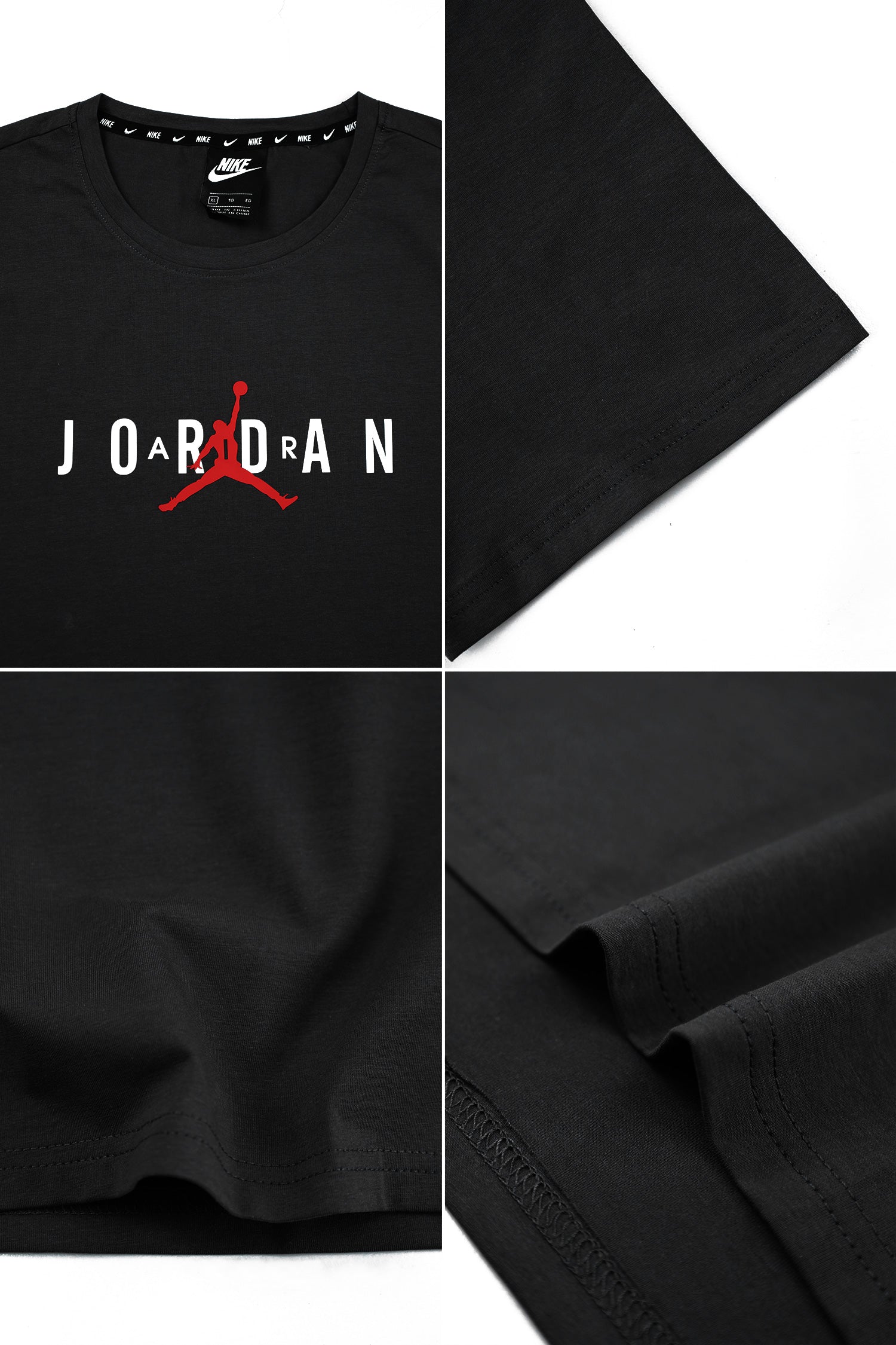 Jrdn Air Jumpman Stretch Round Neck T-Shirt