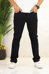 Turbo Modern Edge Iconic Slim Fit Jeans In Blacked Blue