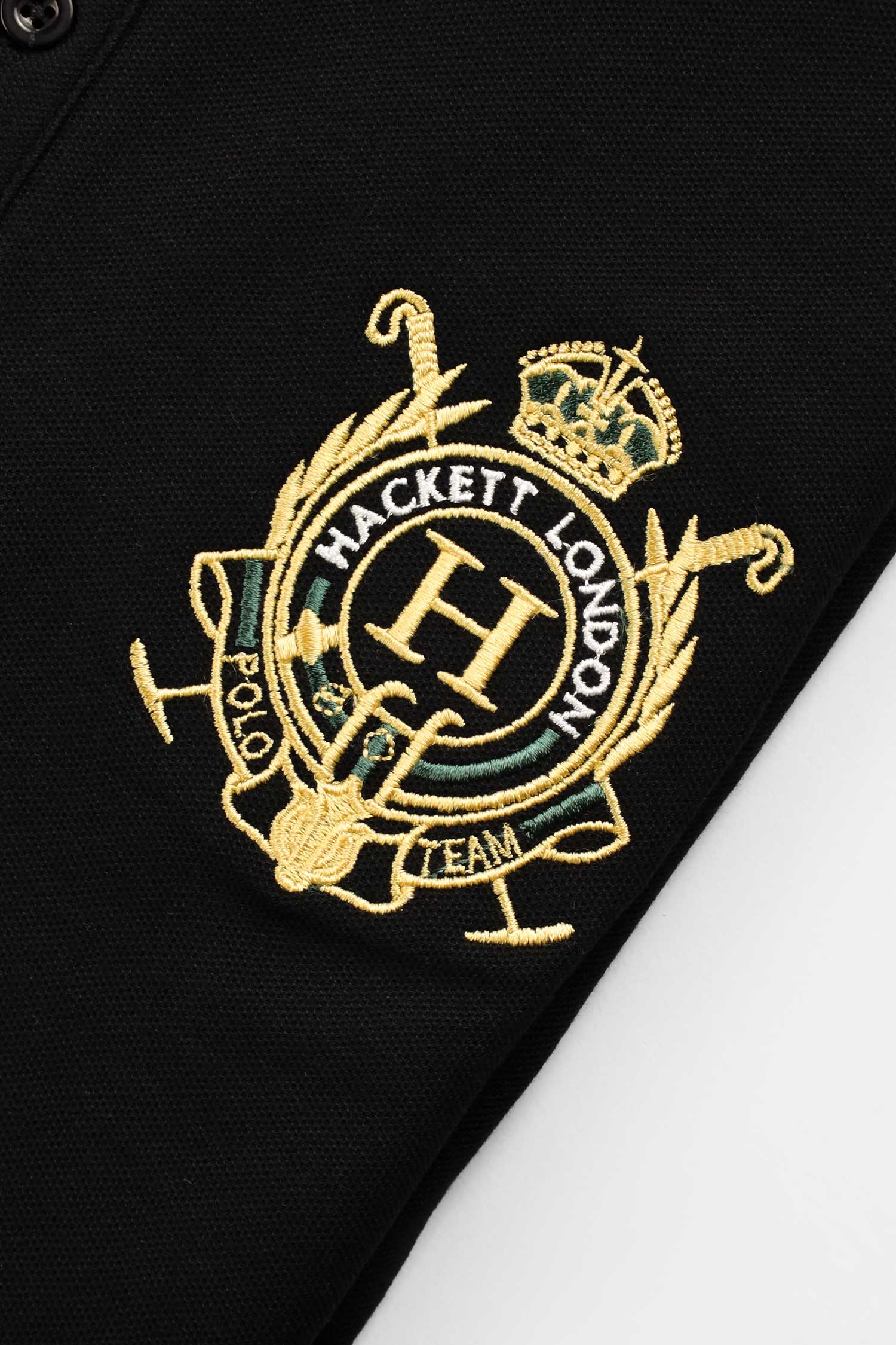 Hackt Lndn Heritage Crown Graphic Men's Polo Shirt