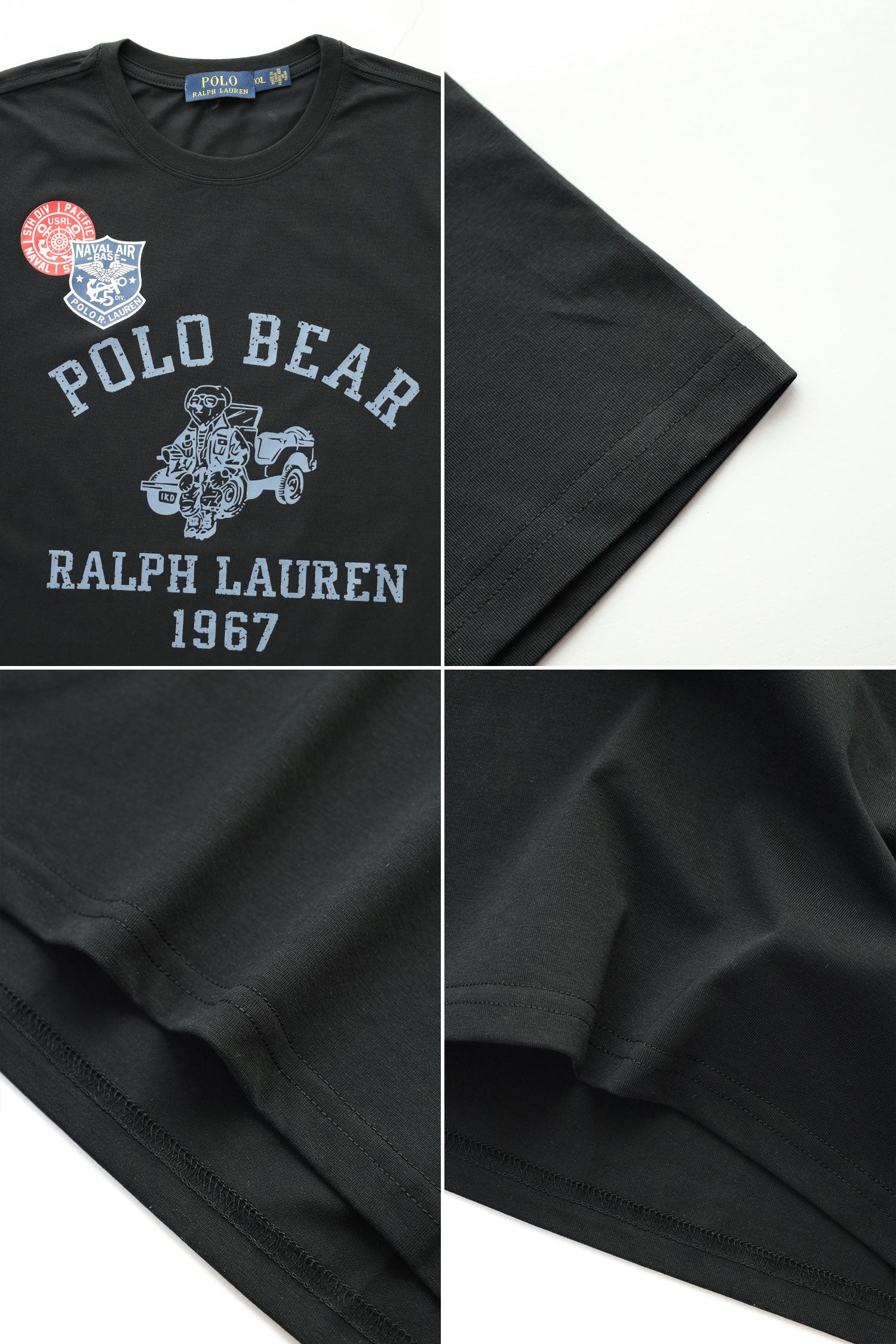 Rph Lren Polo Bear 1967 Imported Round Neck T-Shirt