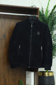 Cozy And Warmer  Imported Men's Woolen Jacket In Black