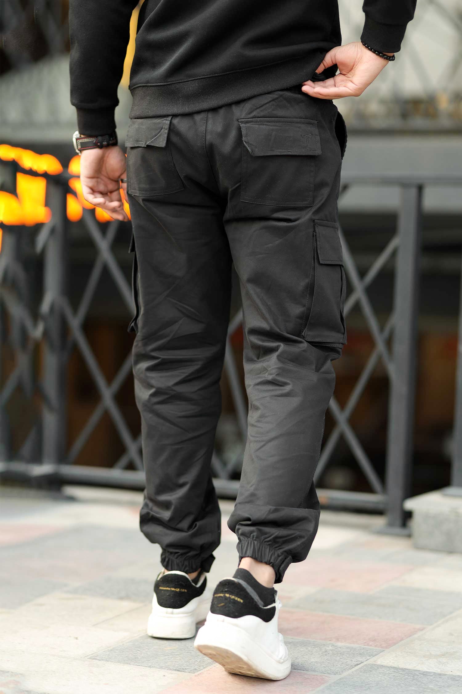 Turbo Vintage Grip Signature Imp Cotton Cargo Trouser