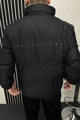 Premium Mock Neck Imported Puffer Jacket