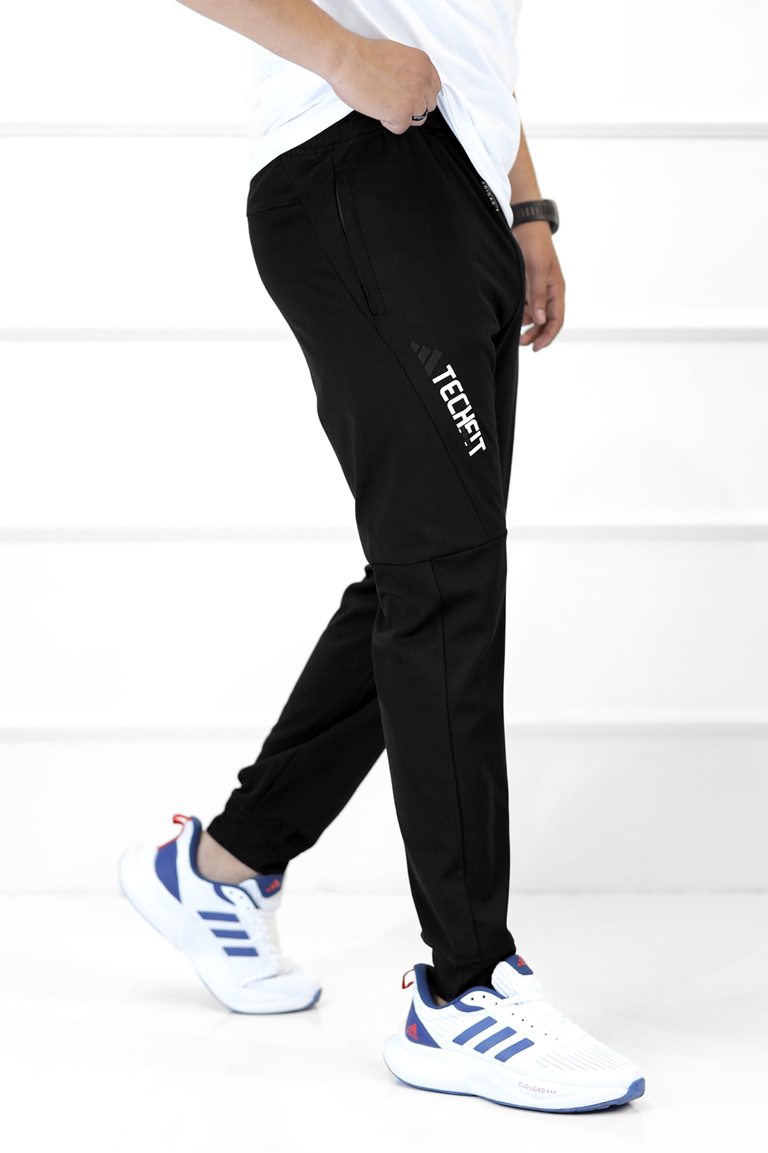 Adds Techfit Future Icon 3-Stripes Sportswear Trouser