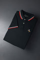 Polo Signature Style Men's Polo Shirt In Black