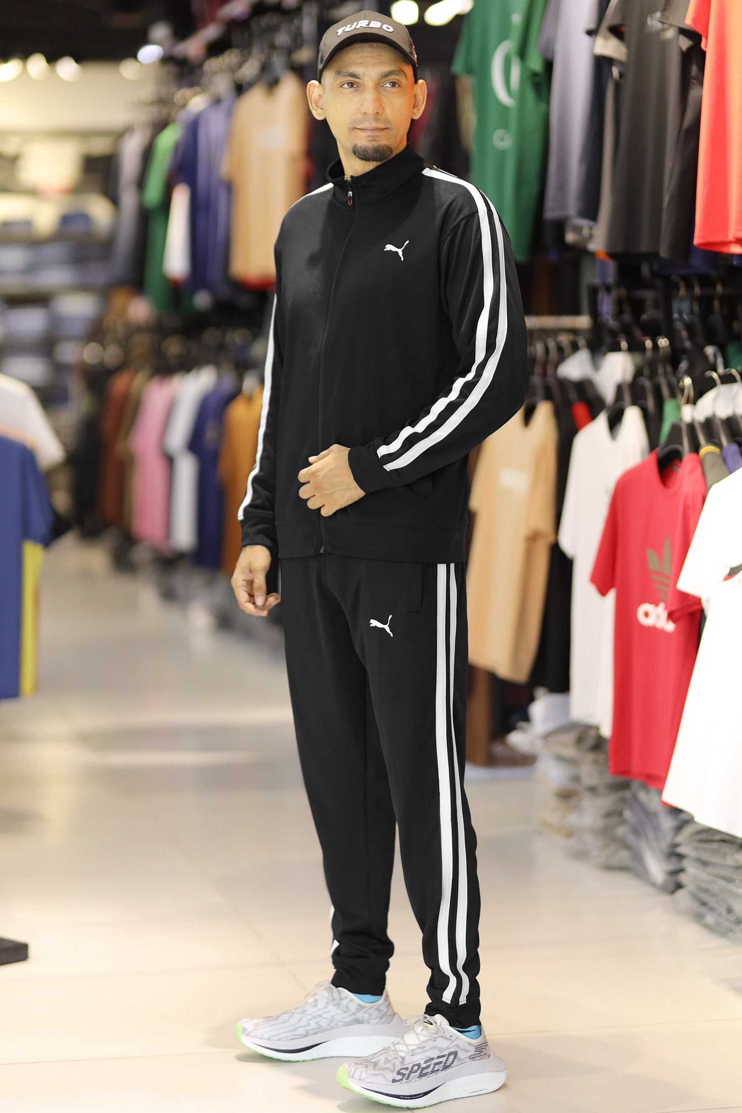 Pma Contrast Dual Side Stripe Tracksuit