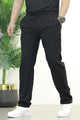 XRSN Double Plate Style Slim-Fit Trouser In Black
