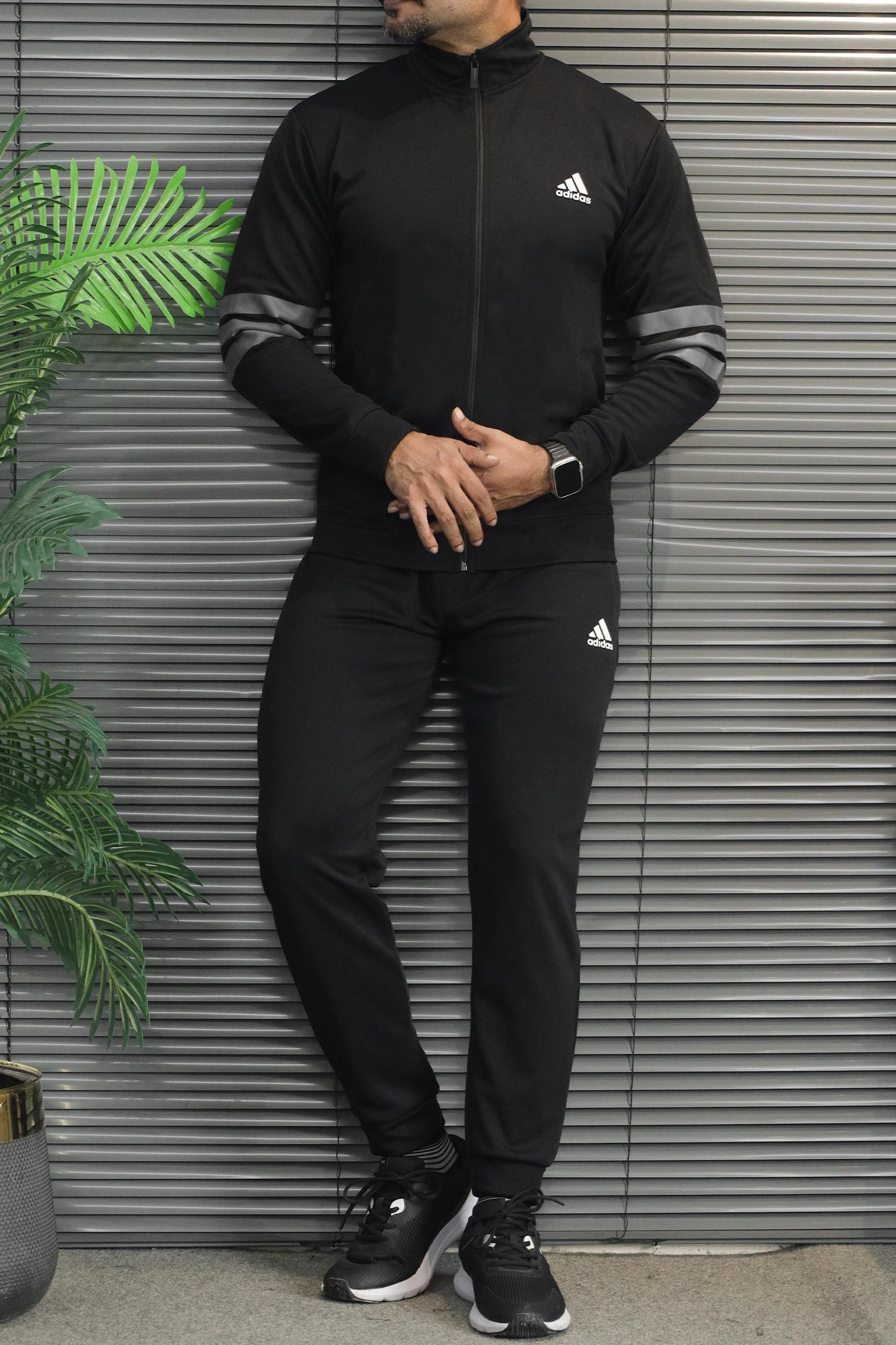 Adds Day-Ready Future Icon Zipper Men's Co-Ord Set
