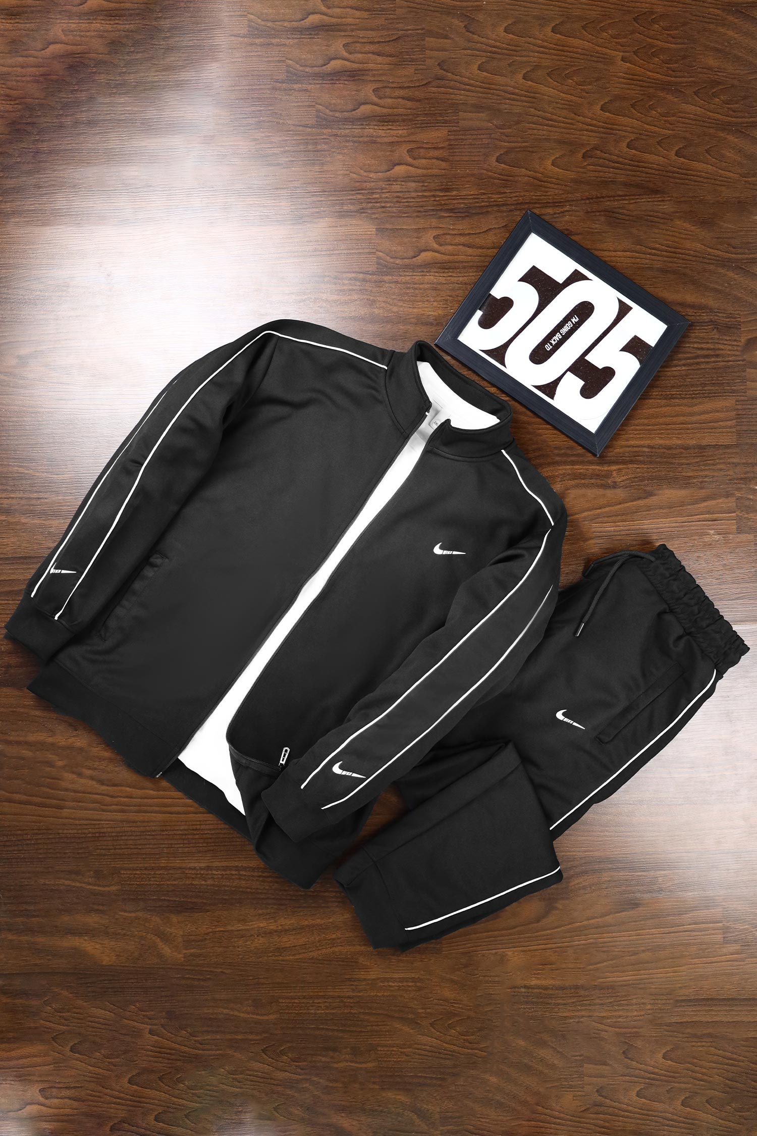Nke 90s Vintage Spellout Zipper Style Tracksuit