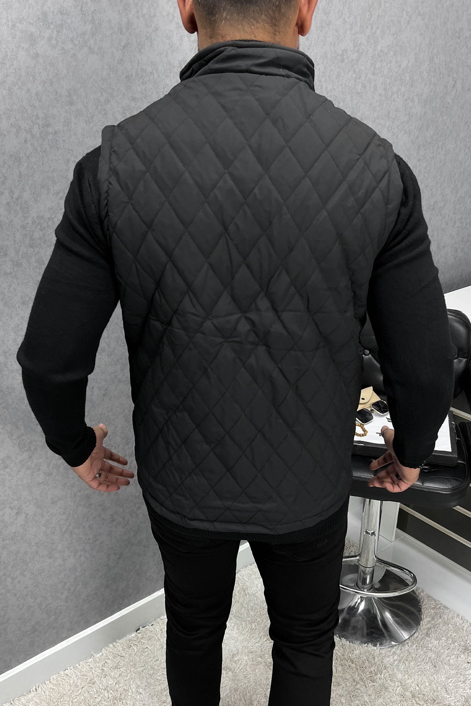 Rph Lren Polo Diamond Cut Quilted Imported Men's Gilet