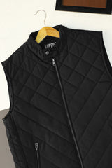 Diamond Quilted Heritage Vest Imported Men's Gilet