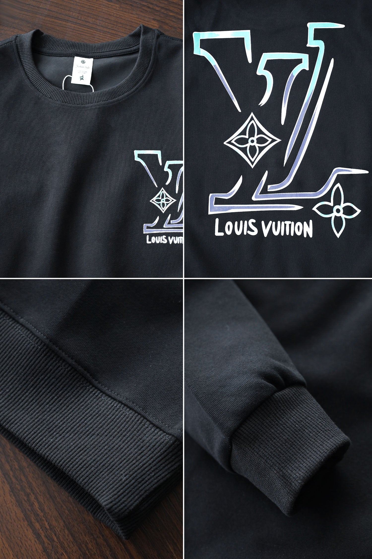 Luis Vten Designer Typography Full Sleeves Men's Sweatshirt