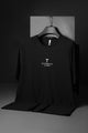 Turbo Street-Style Round Neck Dry-fit Shirt In Black