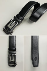 G Metal Alloy Automatic Buckle Branded Belt