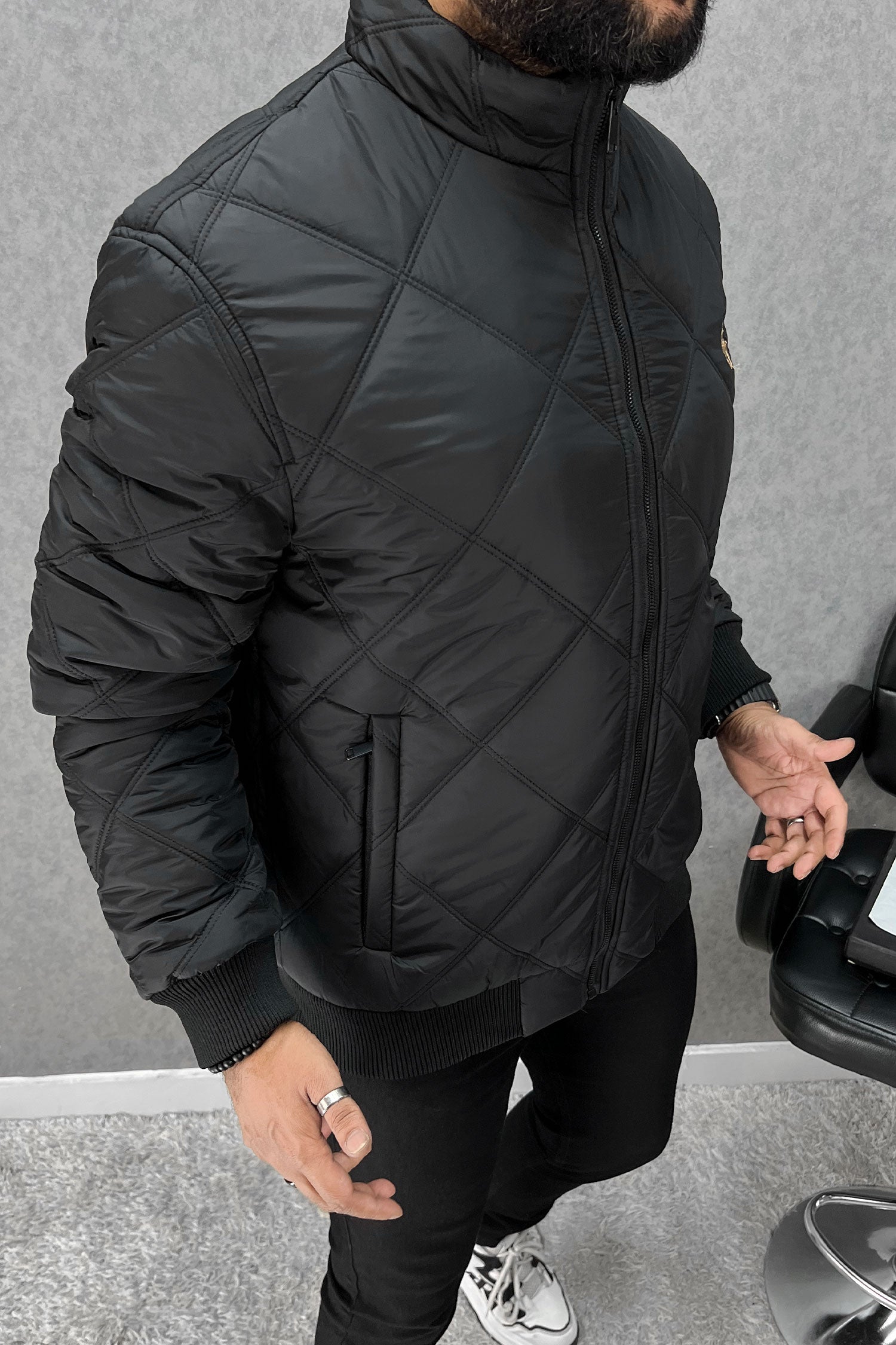 Rph Lren Polo Diamond Cut Stitch Imported Puffer Jacket