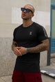 OnClub Multi Core Running Imp Dry-Fit Tee In Black