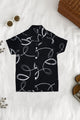 Turbo Swirl Pattern Younger Kids Casual-Shirt