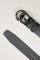 G Metal Alloy Automatic Buckle Branded Belt