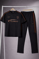 Turbo Micro Stretch Men's Tracksuit In Black