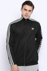 Adds 3-Stripes Signature Men Zipper Upper In Black