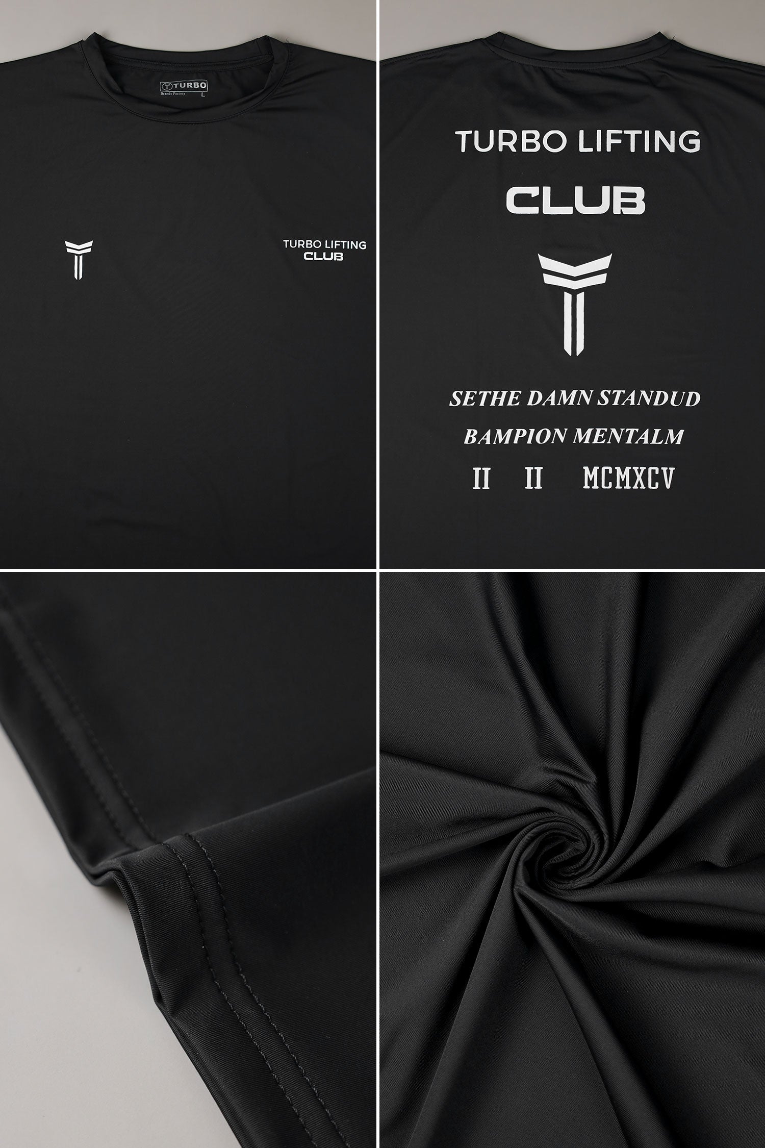 Turbo Champion Mentality Statement Dry-Fit Tee