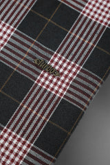 Turbo Plaid Pattern Creation Long Sleeve Cotton Casual Shirt