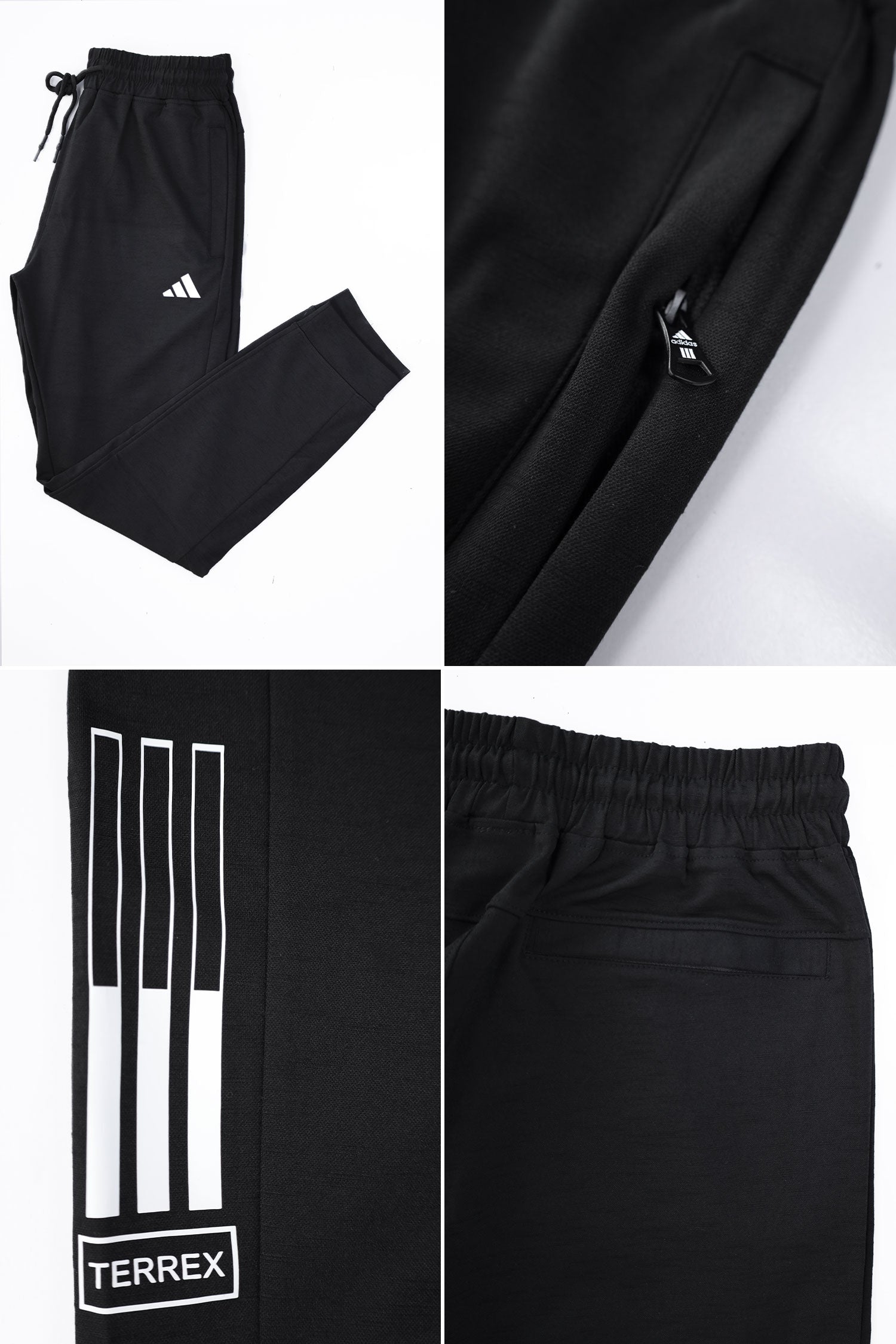 Adds Terrx It Premium Stretch Sportswear Trouser In Black