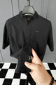 Turbo Designer Motif Embossed Casual Shirt