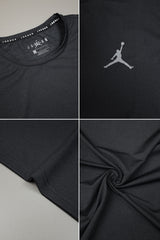 Jrdn Air 3D Jumpman Dry-Fit Tee In Black