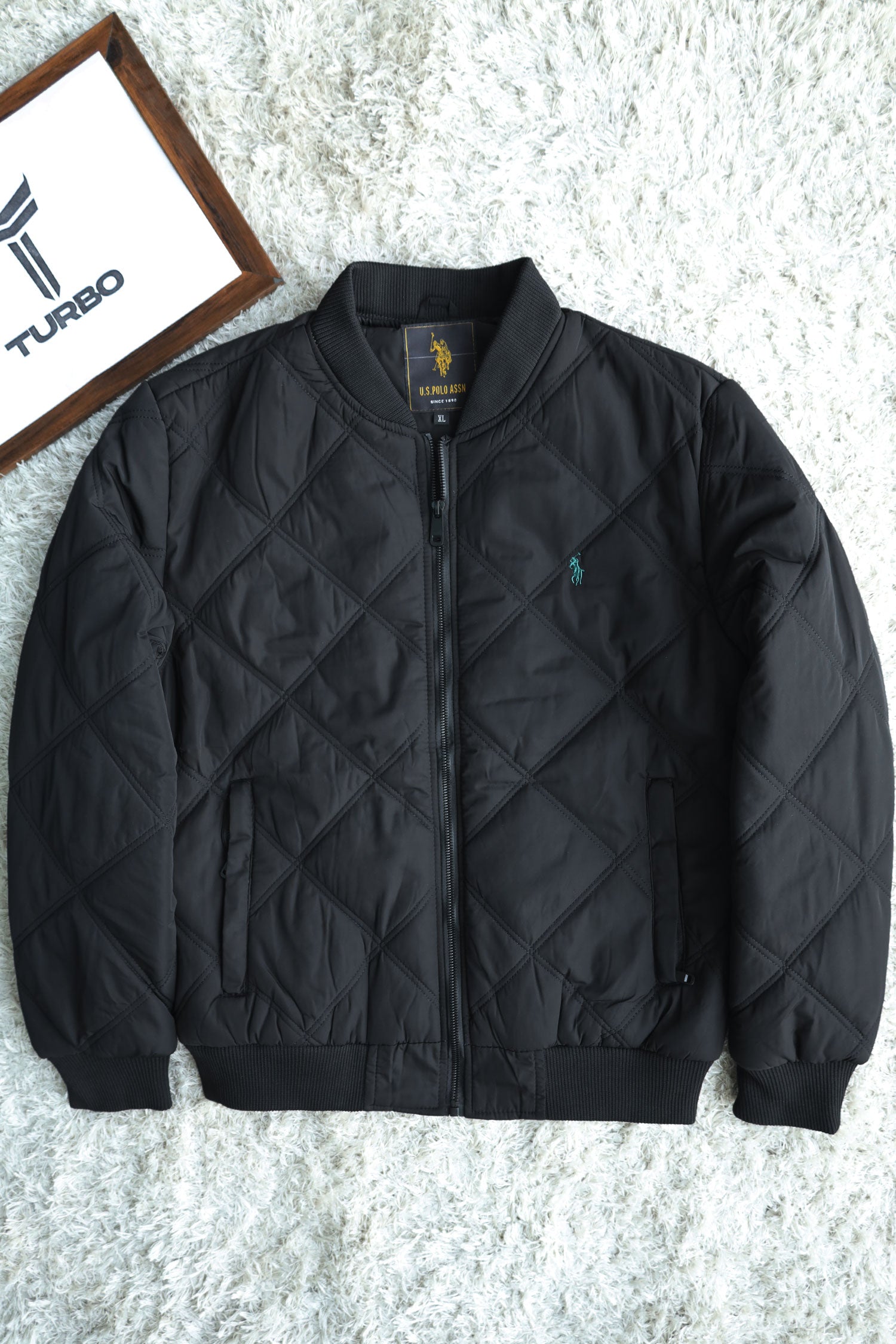 Polo Rph Lren Rib Style Imported Puffer Jacket