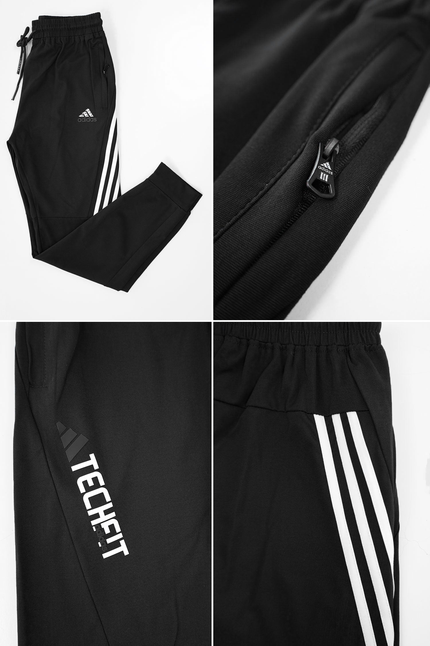 Adds Techfit Future Icon 3-Stripes Sportswear Trouser