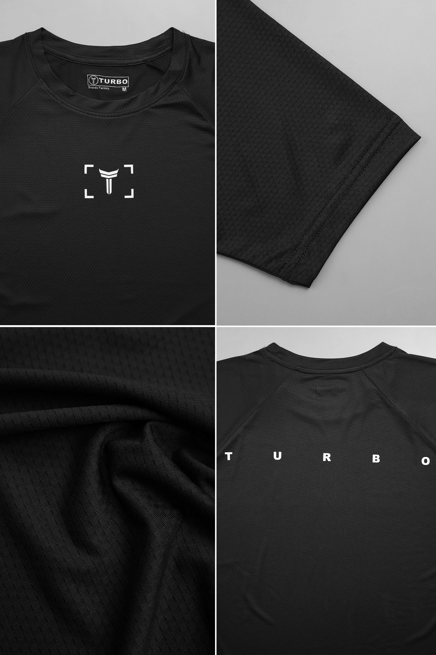 Turbo 'Reticle' Precision Training Mesh Dry-Fit Tee