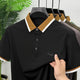 Men's Casual Vision Polo T-Shirt In Black