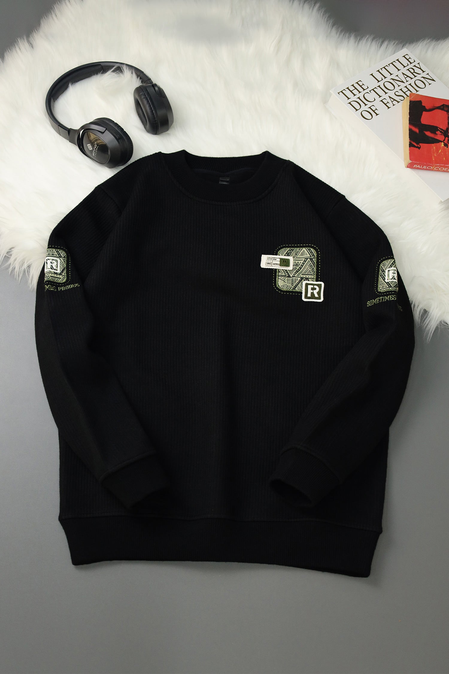 Mens PullOver Round Neck Imported Men's Sweatshirt