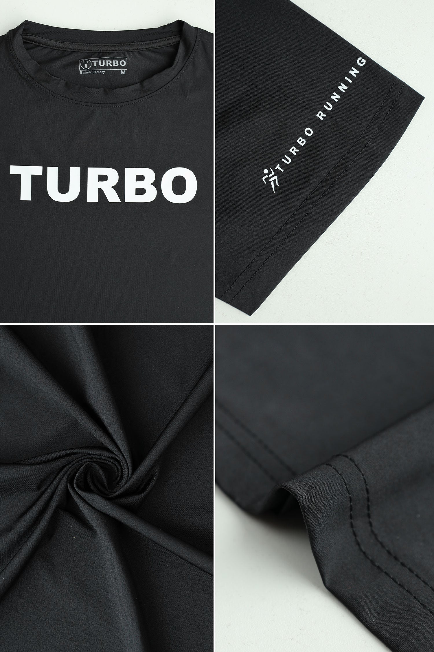 Turbo 'The Running Club' Performance Dry-Fit Tee