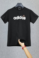 Adds Essentials Linear Imported Round Neck T-Shirt