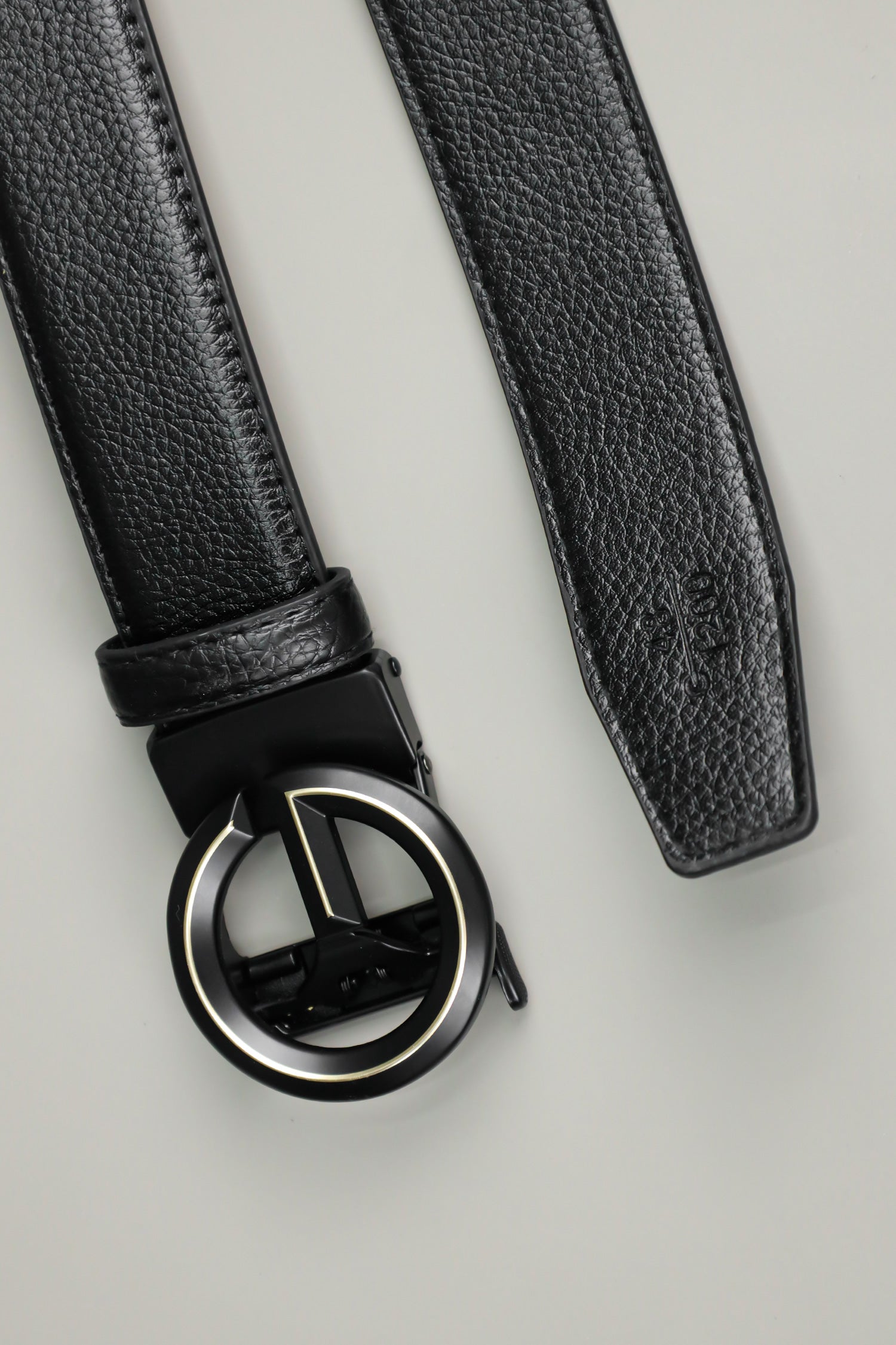 G Metal Alloy Automatic Buckle Branded Belt