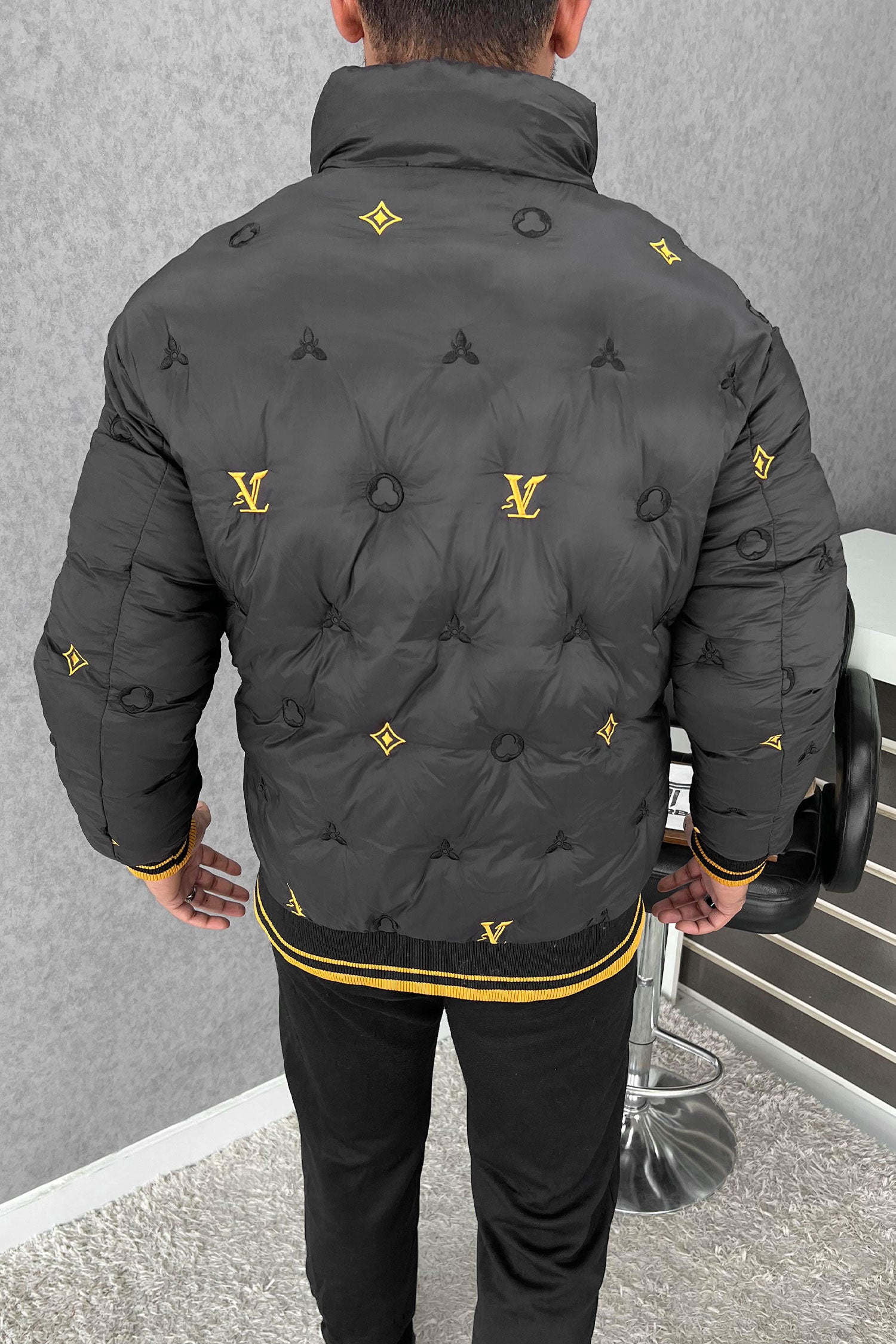 Luis Vten Embossed Branding Imported Puffer Jacket