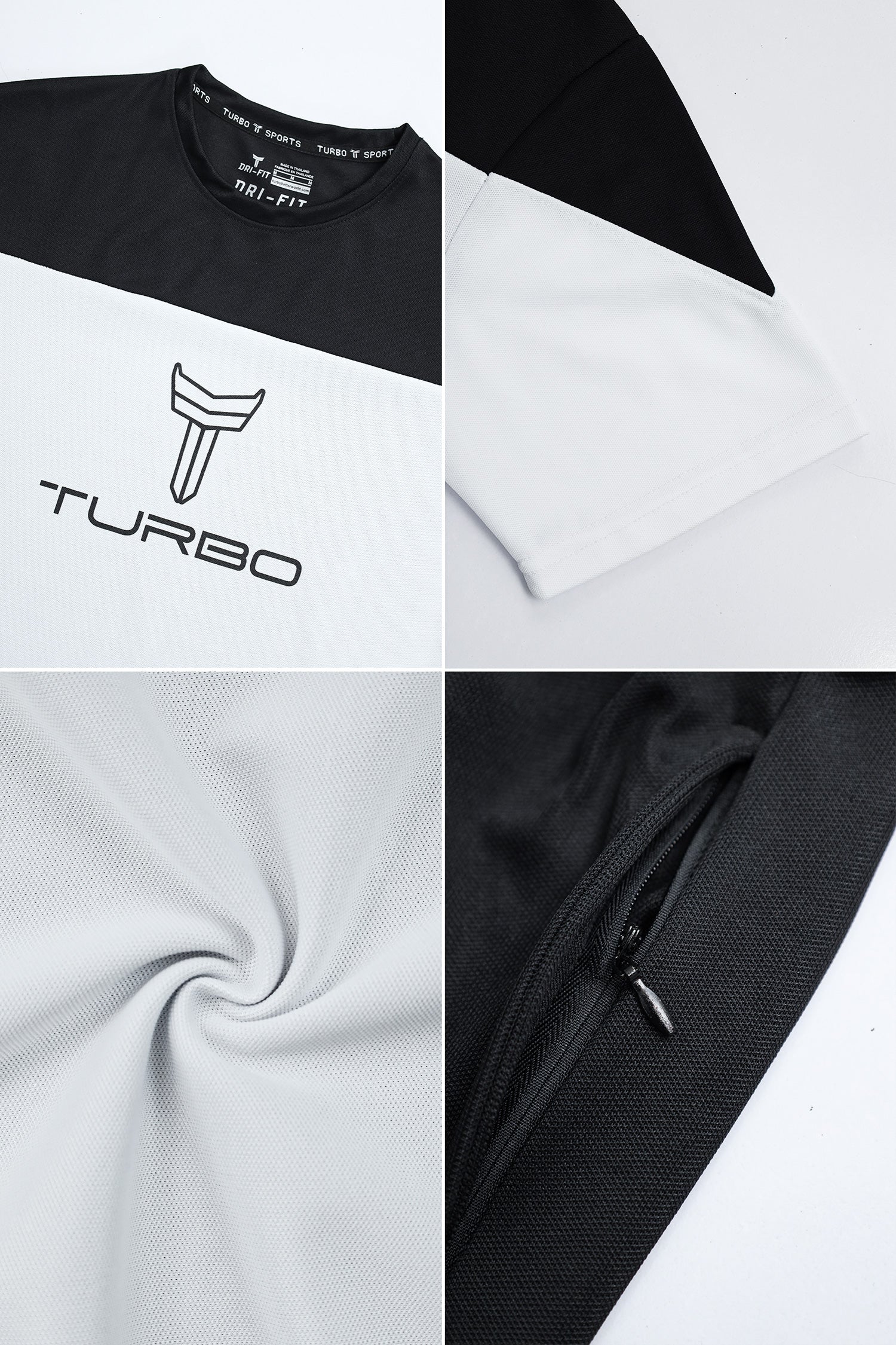 Turbo Wrangler Sleeve Oversize Quick-Dry Tracksuit