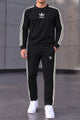 Adds Classic-Retro Lining Men's Co-Ord Set In Black