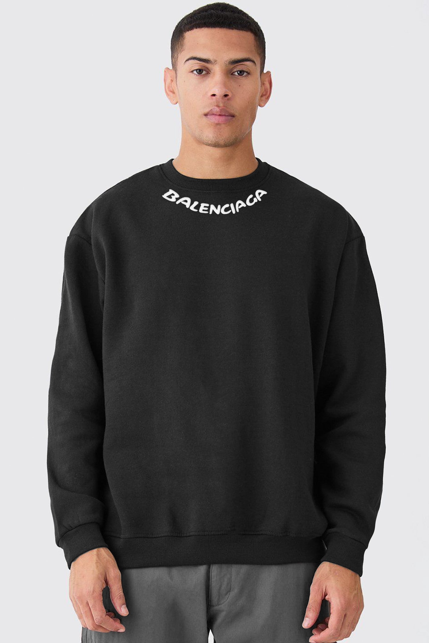 Blncaga Icon Writing Full Sleeves Sweatshirt