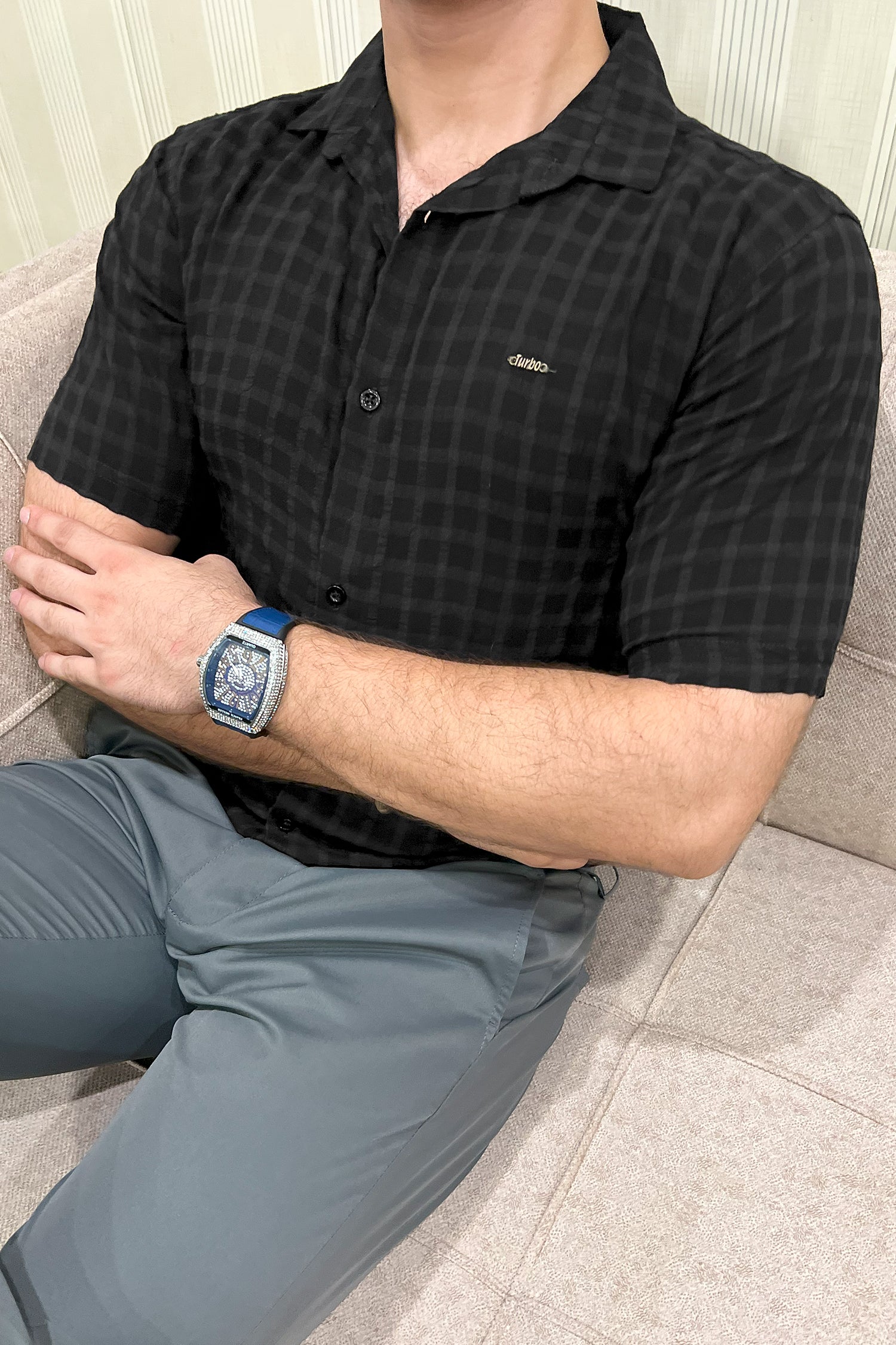 Turbo Premium Lightweight Half Sleeve Casual Shirt