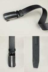 G Metal Alloy Automatic Buckle Branded Belt