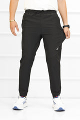 Adds Knitted Essential Micro Premium Sportswear Trouser In Black