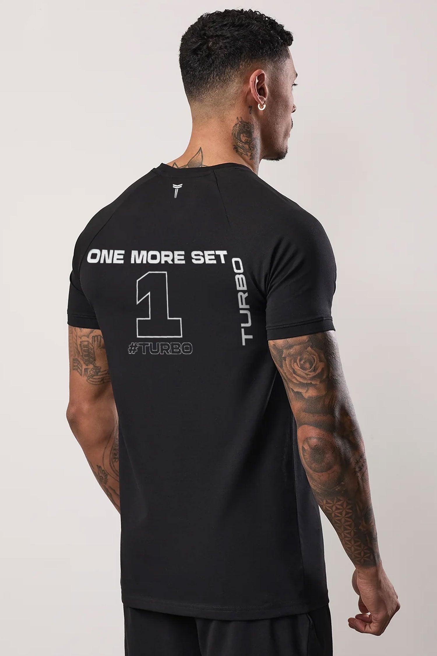 Turbo 'Men's One More Set' Drop Shoulder Dry-Fit Tee
