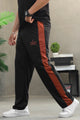 Alo Trendy Side Panel Stripe Loose Bottom Trouser