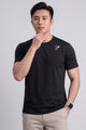 Gym Shrk Strength Arrival Dry-Fit Tee In Black