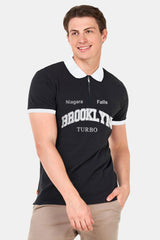 Broklyn 'Niagara Falls' Edition Graphic Men's Polo Shirt