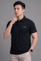 Nke Solid Victory Imp Dry-Fit Polo in Black