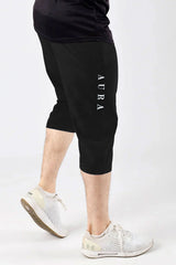 Turbo's 'Aura Collection' Dry-Fit Men's Shorts In Black